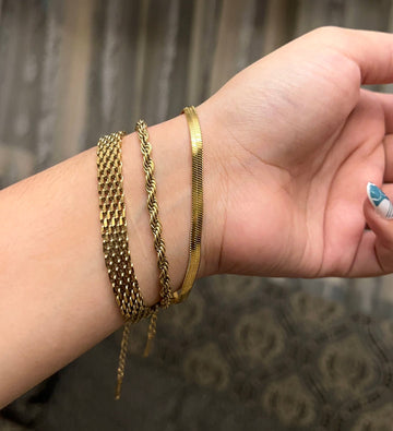 3 Milas, Rowena & Snake Bracelet Combo