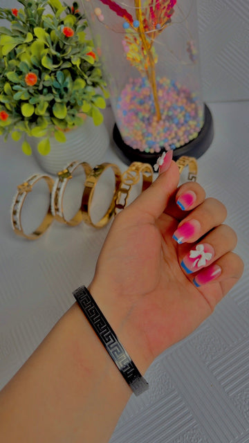 Black Versace Bracelet