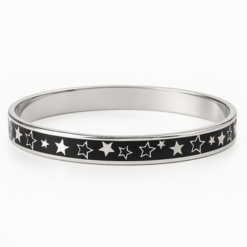 Black Shine Star Bracelet